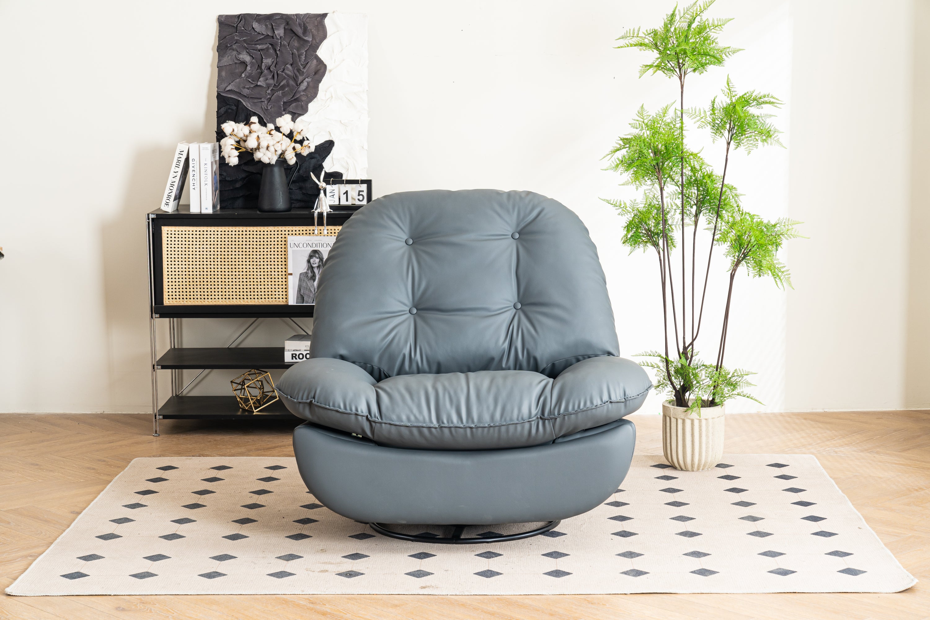 Power Recliner Swivel Glider USB Charger With Bluetooth Music Player Different Function Sleep Working Game and Leisure Model - Grand Goldman Shop