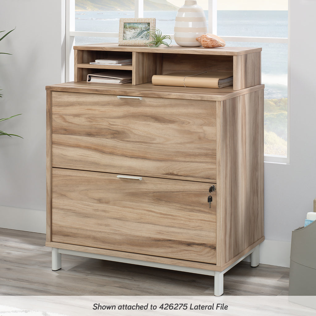 Organizer Hutch with Bookcase, Brown finish | Premium Home Decor - Grand Goldman