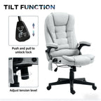 High Back Massage Desk Chair with Reclining Backrest,For Home and Office | Premium Home Decor - Grand Goldman