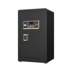Security Electronic Steel Home Safe, Anti-Theft Digital Security Lock Box with Smart Alert System, Removable Shelf, Mute Func