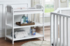 Brees Changing Table White/Graystone - Grand Goldman
