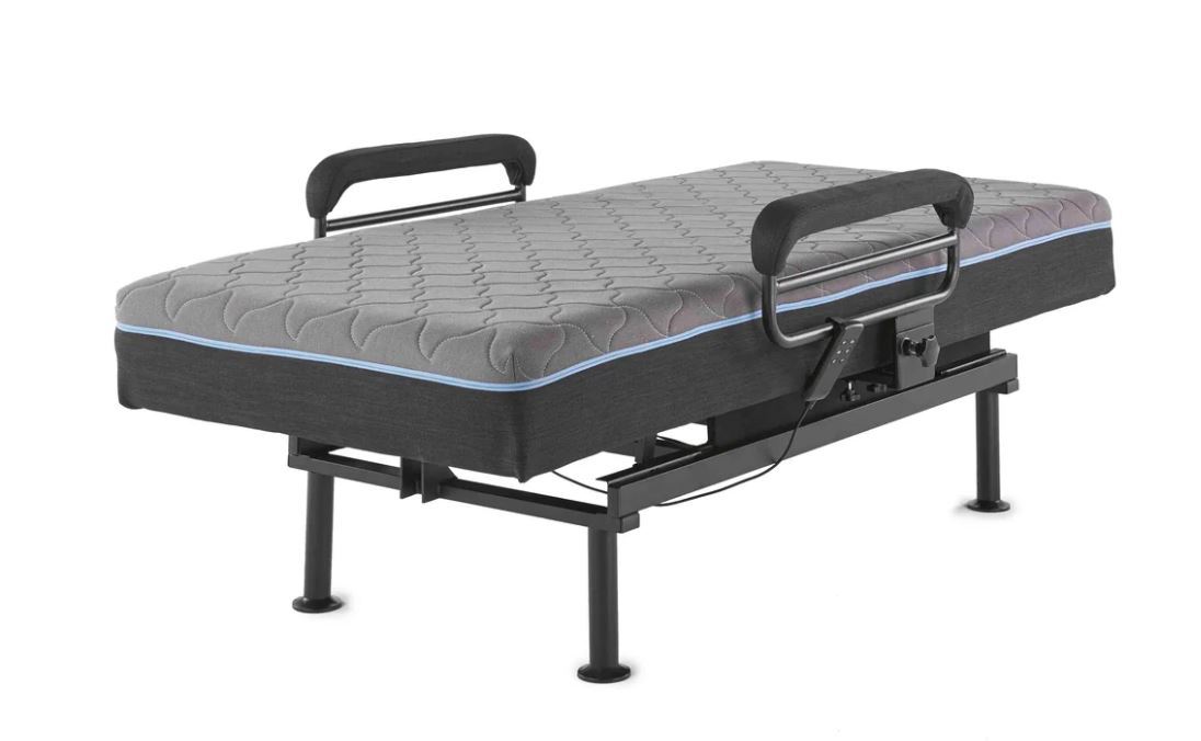 Twin Adjustable Sit to Stand Bed W/ Remote with Convenient Lift Twin - Grand Goldman Shop