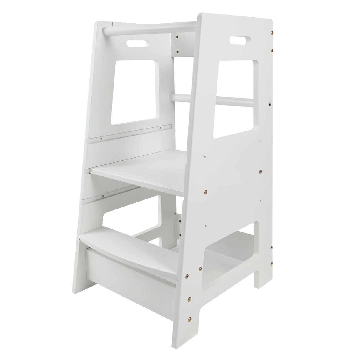 ECOMEX Toddler Standing Tower for Kitchen, Step Stool for Kid's Adjustable Height Learning Stool, Removable Anti-Drop Safety 