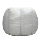 Comfy Bean Bag Chair with Memory Foam Filler – Tufted Soft Stuffed Bean Bag Sofa for Dorm, Apartment, or Living Room – White - Grand Goldman Shop