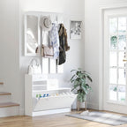 Combination Model Gate Cabinet with Shoe cabinet+Hang shelf+ Mirror - Grand Goldman Shop