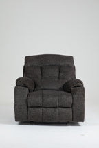 Old age electric lift chair, flat high density foam electric sofa, with heating and massage functions, can tilt to 180 degrees, 2 pocket cup holders, 2 remote controls, 4 OKIN motors - Grand Goldman Shop