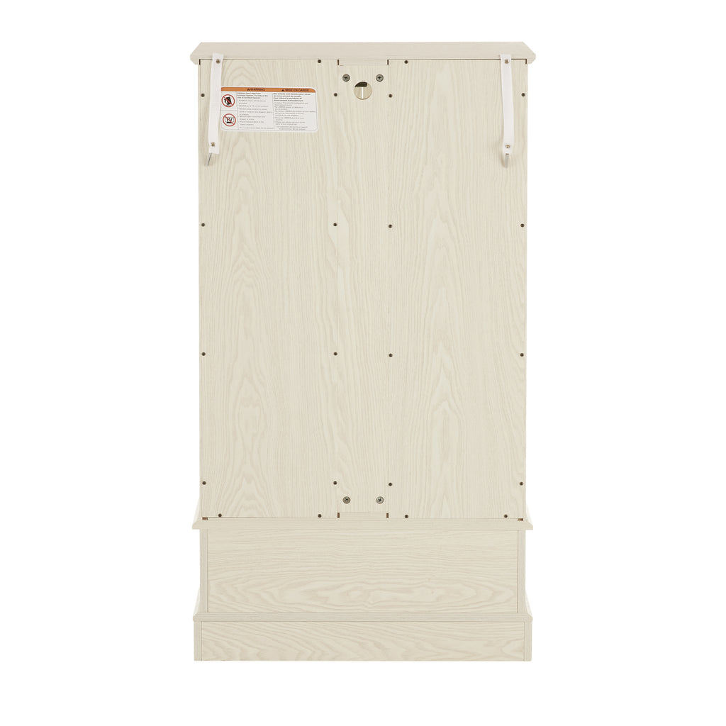 Glass Cabinet Lighted Glass Cabinet Curio Display Cabinet with Adjustable Glass Shelves 2 Doors and 1 drawer Cabinet Bulb Included White - Grand Goldman Shop