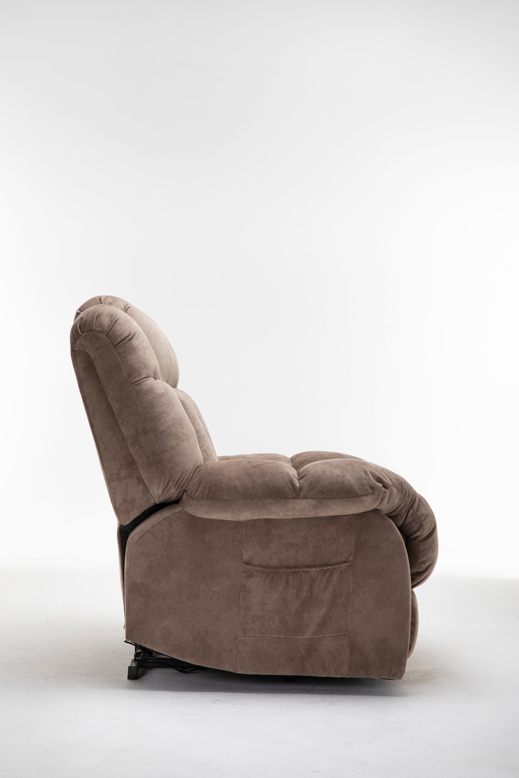 Power Lift Recliner Chair for Elderly- Heavy Duty and Safety Motion Reclining Mechanism-Fabric Sofa Living Room Chair - Grand Goldman Shop