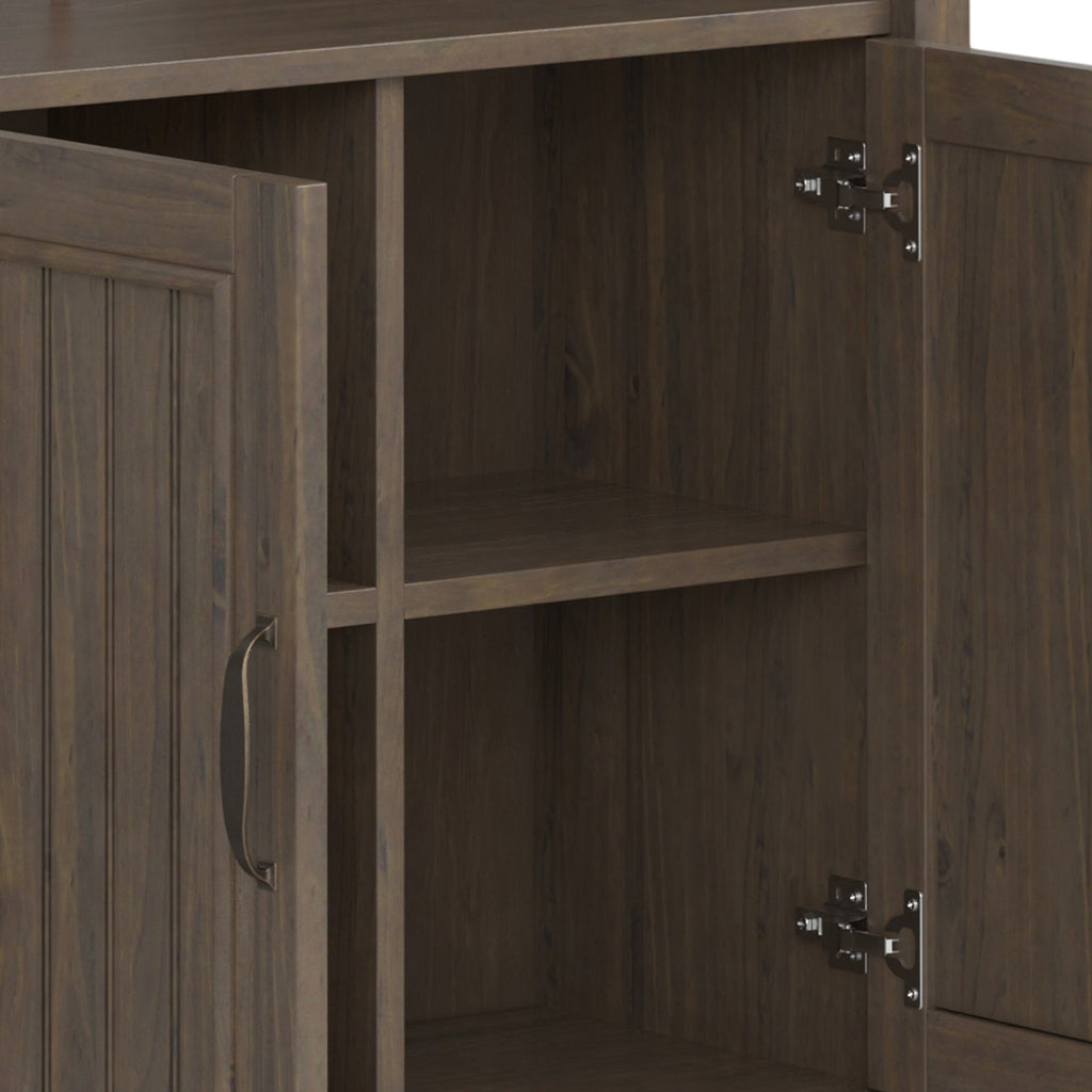 Lev - Bookcase - Smoky Brown - Grand Goldman