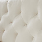 CREAM WHITE  2 SEATER SOFA - Grand Goldman Shop
