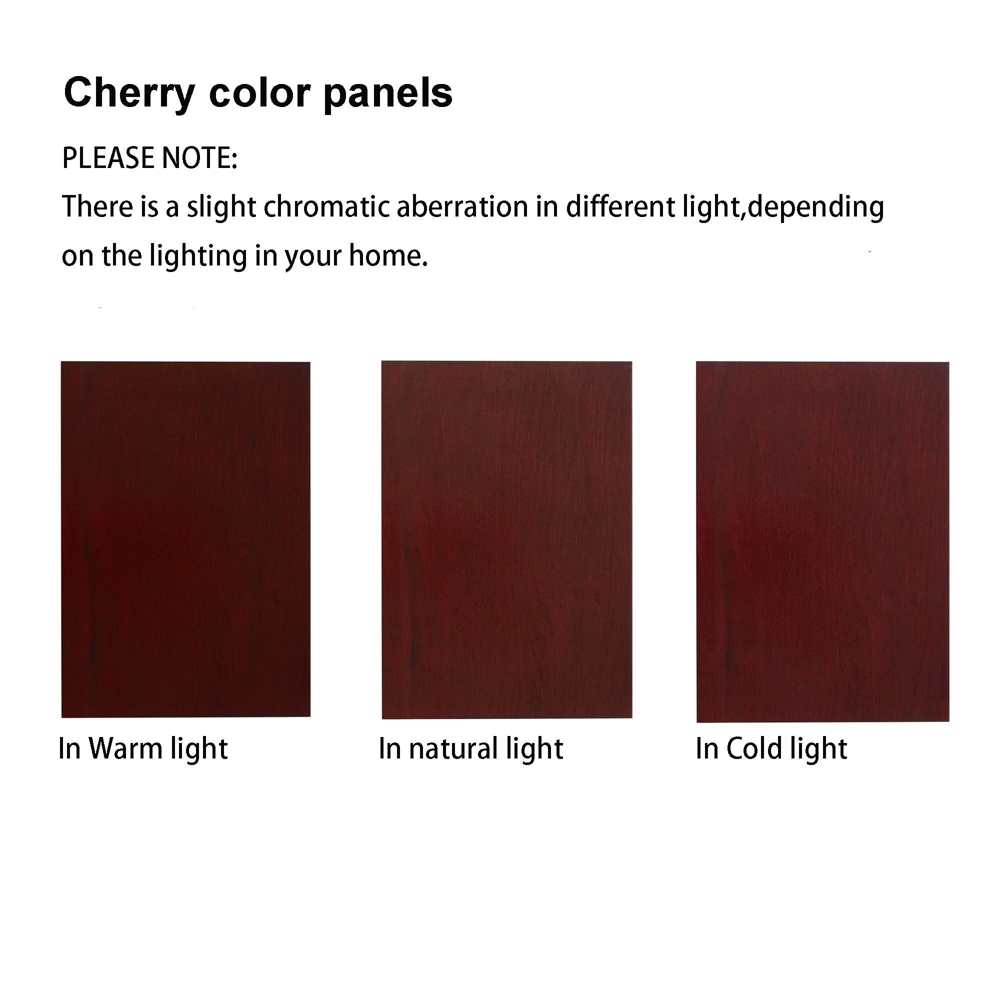 Lighted Curio Cabinet with Adjustable Shelves, Mirrored Back Panel, and Tempered Glass Doors, 3-Tier Cherry Finish - Grand Goldman Shop