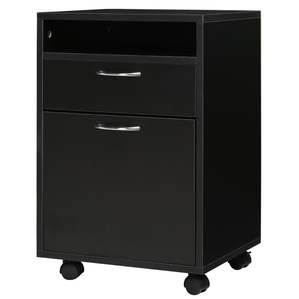 Mobile Storage Cabinet Organizer | Premium Home Decor - Grand Goldman