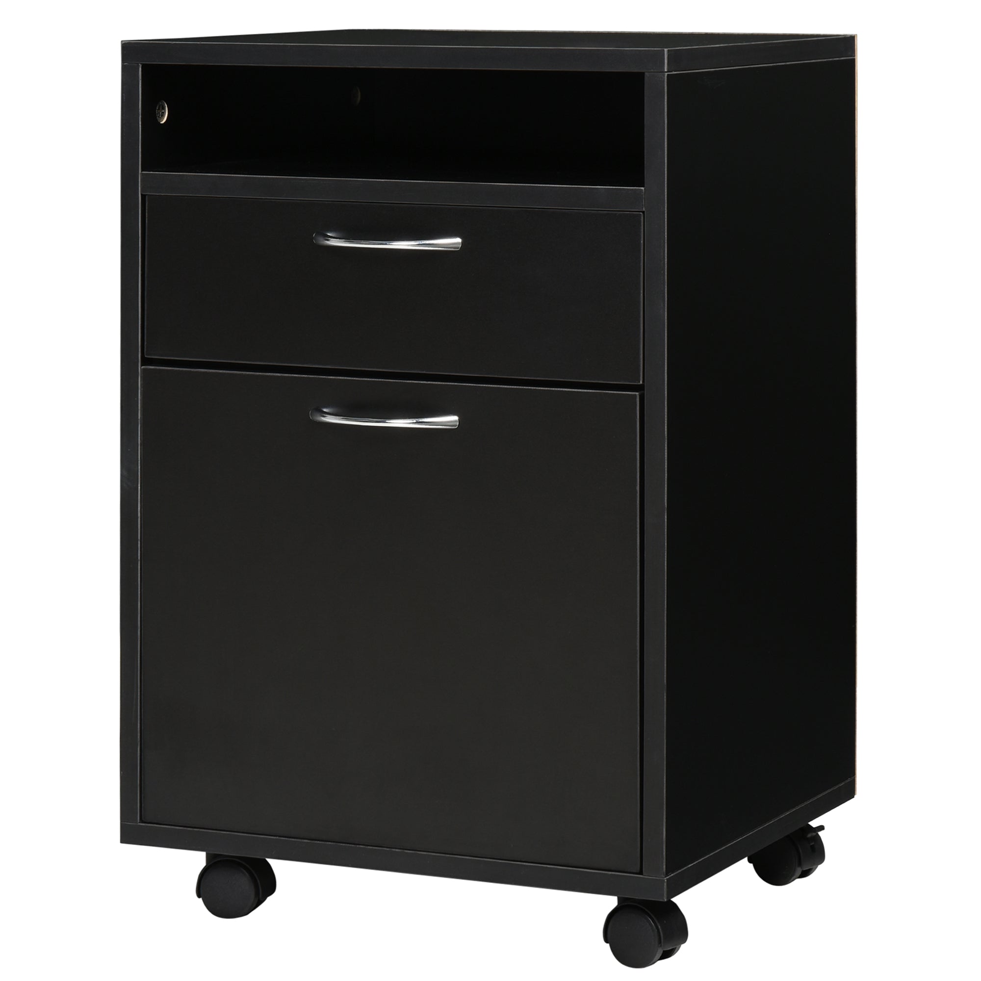 Mobile Storage Cabinet Organizer | Premium Home Decor - Grand Goldman