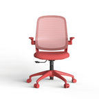 Ergonomic Color Office Chair 350LBS, Home Office, Mesh Back, Integrated Molded Foam, Comfortable Sitting, Flipping Armrest, F