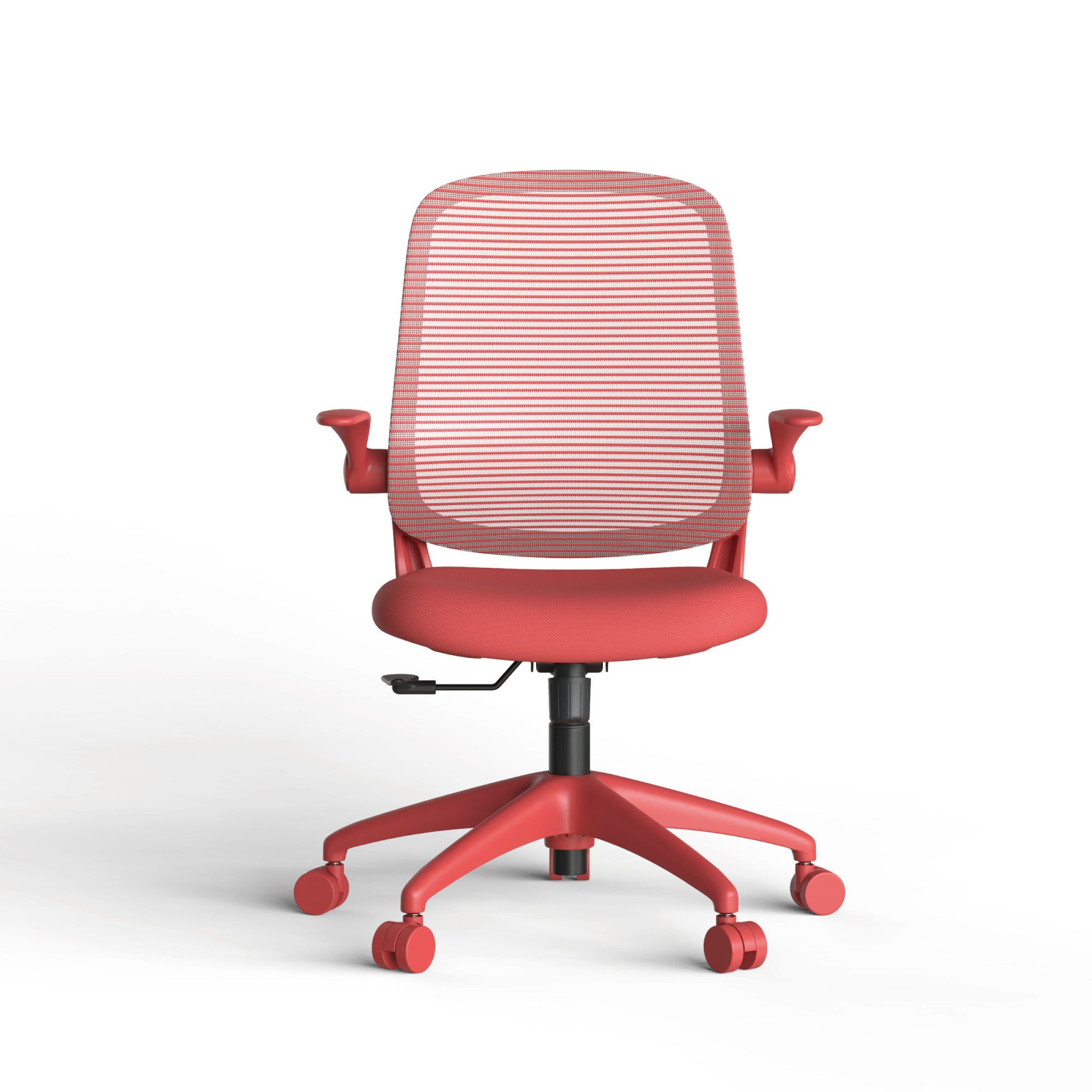 Ergonomic Color Office Chair 350LBS, Home Office, Mesh Back, Integrated Molded Foam, Comfortable Sitting, Flipping Armrest, F