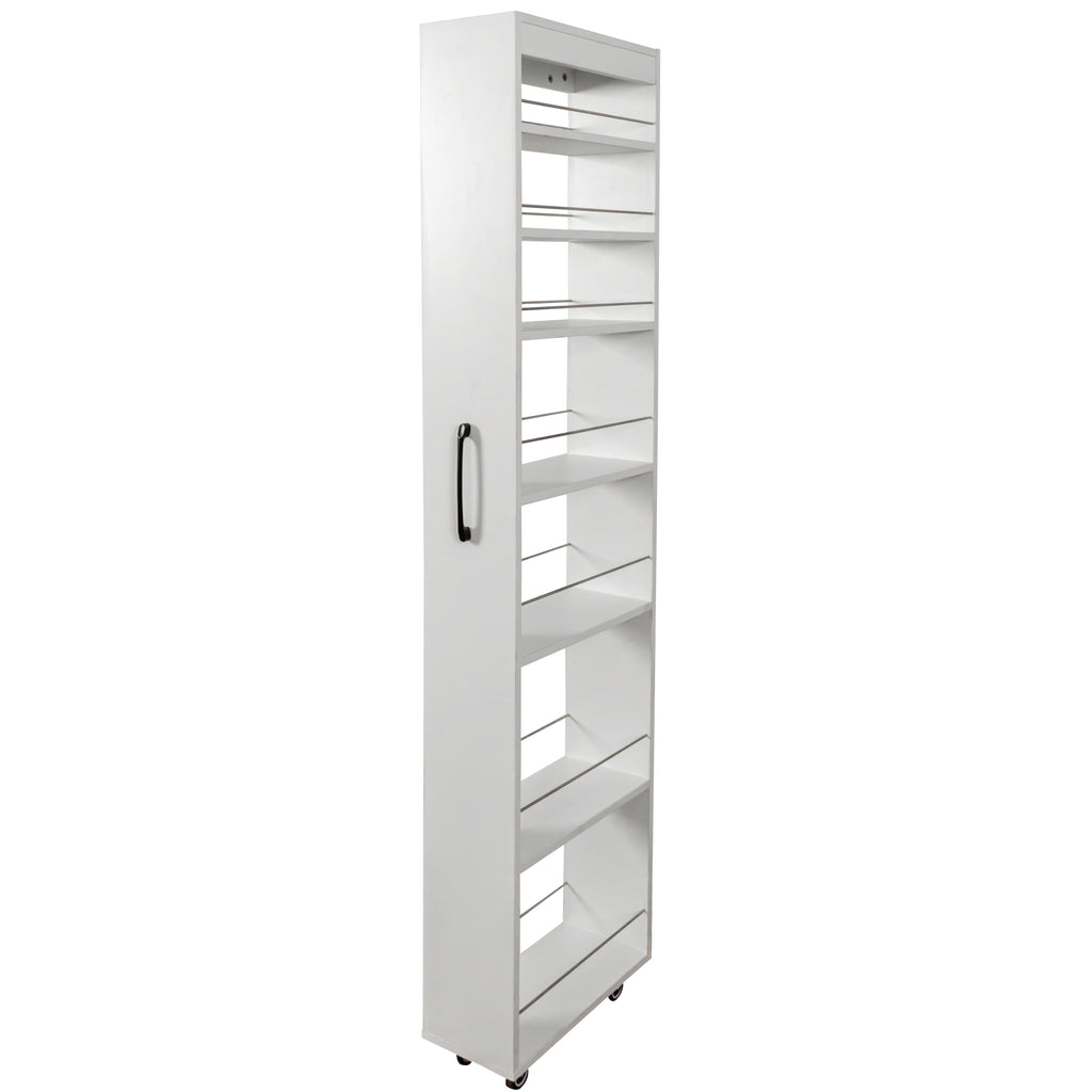 7 Tier multi-functional pull-out multi-tier storage Single-sided open shelf for Kitchen, Living Room & Narrow Spaces - Grand Goldman Shop