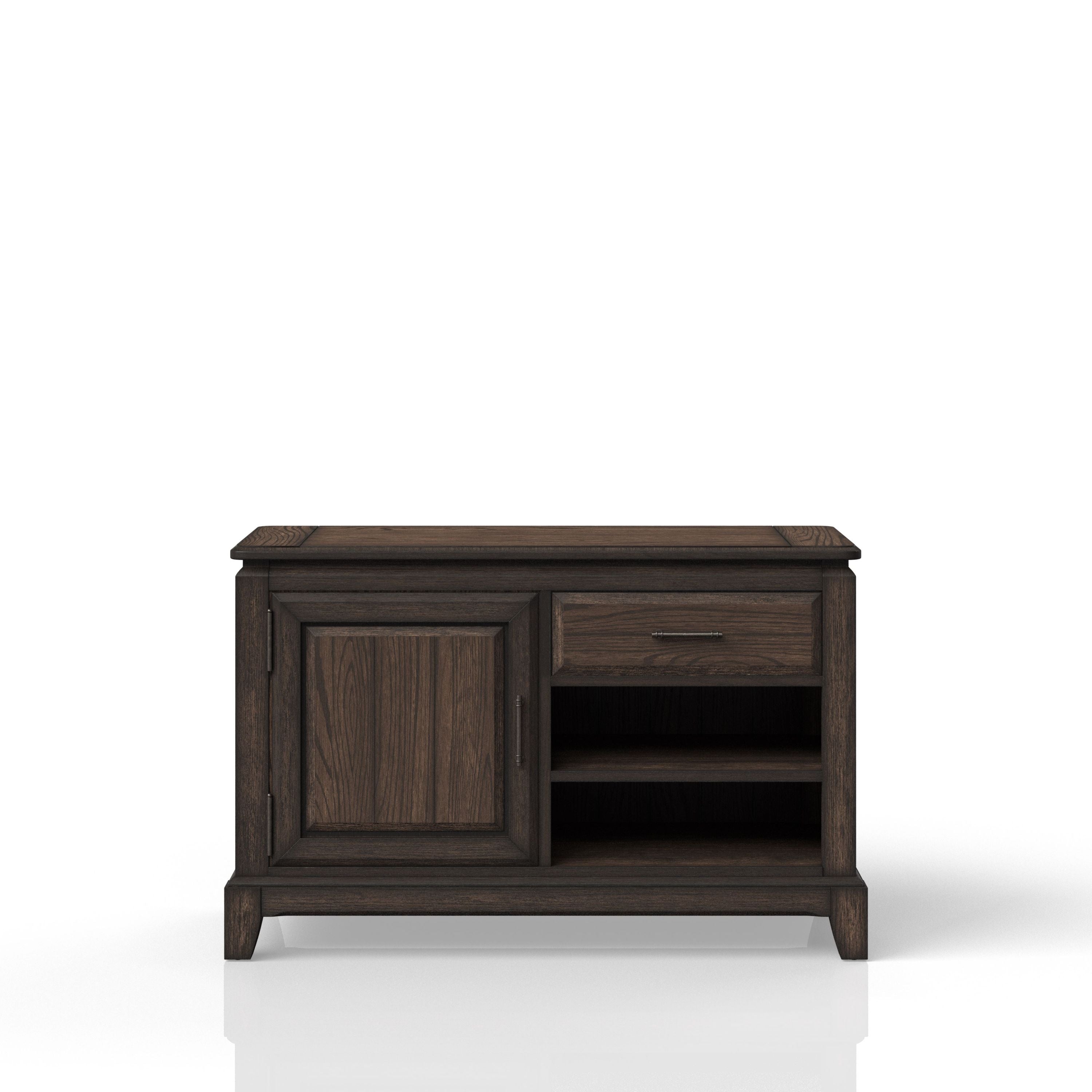Chocolate Office Storage Credenza - Grand Goldman