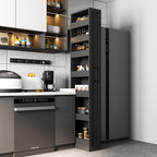 7 Tier multi-functional pull-out multi-tier storage Single-sided open shelf for Kitchen, Living Room & Narrow Spaces - Grand Goldman Shop