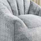 Beanbag Chair, Beanbag Sofa Chair with Armrests Stuffed High-Density Foam, Lazy Sofa Comfy Chairs Beanbag Chair for Adults in Living Room, Bedroom Reading - Grand Goldman Shop