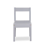 Gibson 3-Piece Dry Erase Kids Table & Two Chair Set, Gray | Premium Home Decor - Grand Goldman