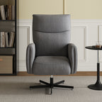 Power Swivel Recliner Chair, Electric Reclining with USB & Type-C Charging, 360° Swivel Velvet Upholstered Accent Chair, for 