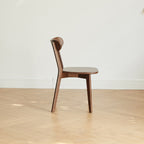 Dining chair wooden FAS grade oak natural wood made in North America 100% dirt-free wood chair solid chair table chair wooden living room chair simple and natural 46.5 * 54 * 80cm - Grand Goldman Shop