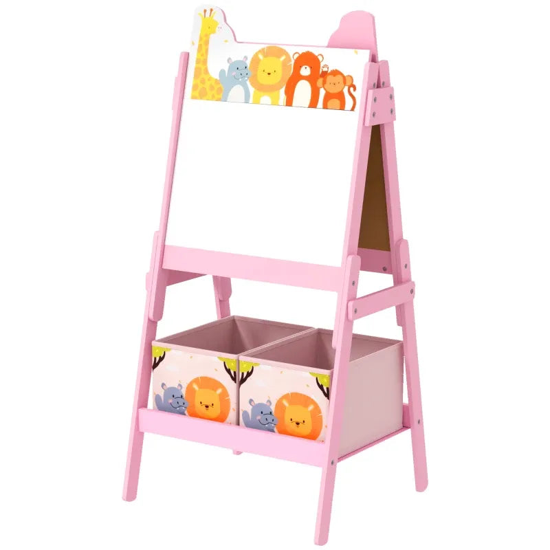 Kids Art Easel,Doubel-Sided Easel - Grand Goldman