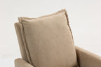 Short plush manual button armchair sofa - Grand Goldman Shop