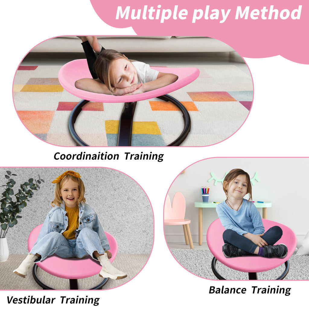 KIds Sensory Swivel Chair For Children With Autism, Sensory Toys For Children With ADHD, Training Body Coordination, For Focu