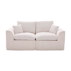 UNITED WE WIN Modular Sectional Sofa Cloud Couch,Comfy Cloud Modern Sofa,2 Seater with Cushion Covers Removable Furniture for Living Room Bedroom Apartments Dorms,No Assembly Required - Grand Goldman Shop