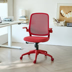 Ergonomic Color Office Chair 350LBS, Home Office, Mesh Back, Integrated Molded Foam, Comfortable Sitting, Flipping Armrest, F