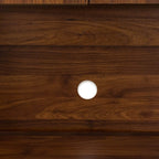 70.87' Tall Wardrobe& Kitchen Cabinet, with 6-Doors, 1-Open Shelves and 1-Drawer for bedroom,Walnut - Grand Goldman Shop