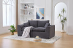 UNITED WE WIN Modular Sectional Sofa Cloud Couch,Comfy Cloud Modern Sofa,2 Seater with Cushion Covers Removable Furniture for Living Room Bedroom Apartments Dorms,No Assembly Required - Grand Goldman Shop
