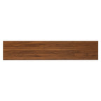 Modern TV Stand for 75-85 inch TVs with Fluted Glass Doors, 2 Drawers, Walnut Solid Wood Legs, 78.7'' L - Grand Goldman Shop
