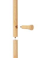 Coat Racks solid wood hanger 15.7* 11.8*71in Solid environmental protection easy to assemble beautiful can be placed in the bedroom/entrance/living room ( wood color) - Grand Goldman Shop