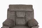 Old age electric lift chair, flat high density foam electric sofa, with heating and massage functions, can tilt to 180 degrees, 2 pocket cup holders, 2 remote controls, dual OKIN motors - Grand Goldman Shop