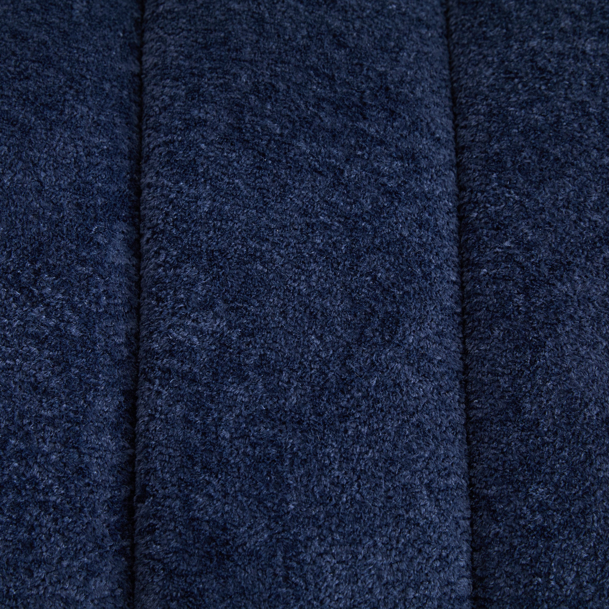 Modern Upholstered Armless Bed Bench, Channel Tufted Couch Daybed Chaise, Navy Chenille Ottoman Foot Stool, 69.7' Wide - Grand Goldman Shop