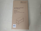 Kids Wooden Toy Box Storage with Safety Hinged Lid for Ages 2+ (Gray) - Grand Goldman