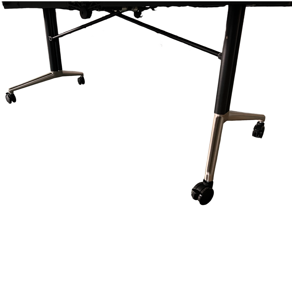 INO Design 94' Fodable Poker Table with Dealer Spot for 10 players, Black - Grand Goldman