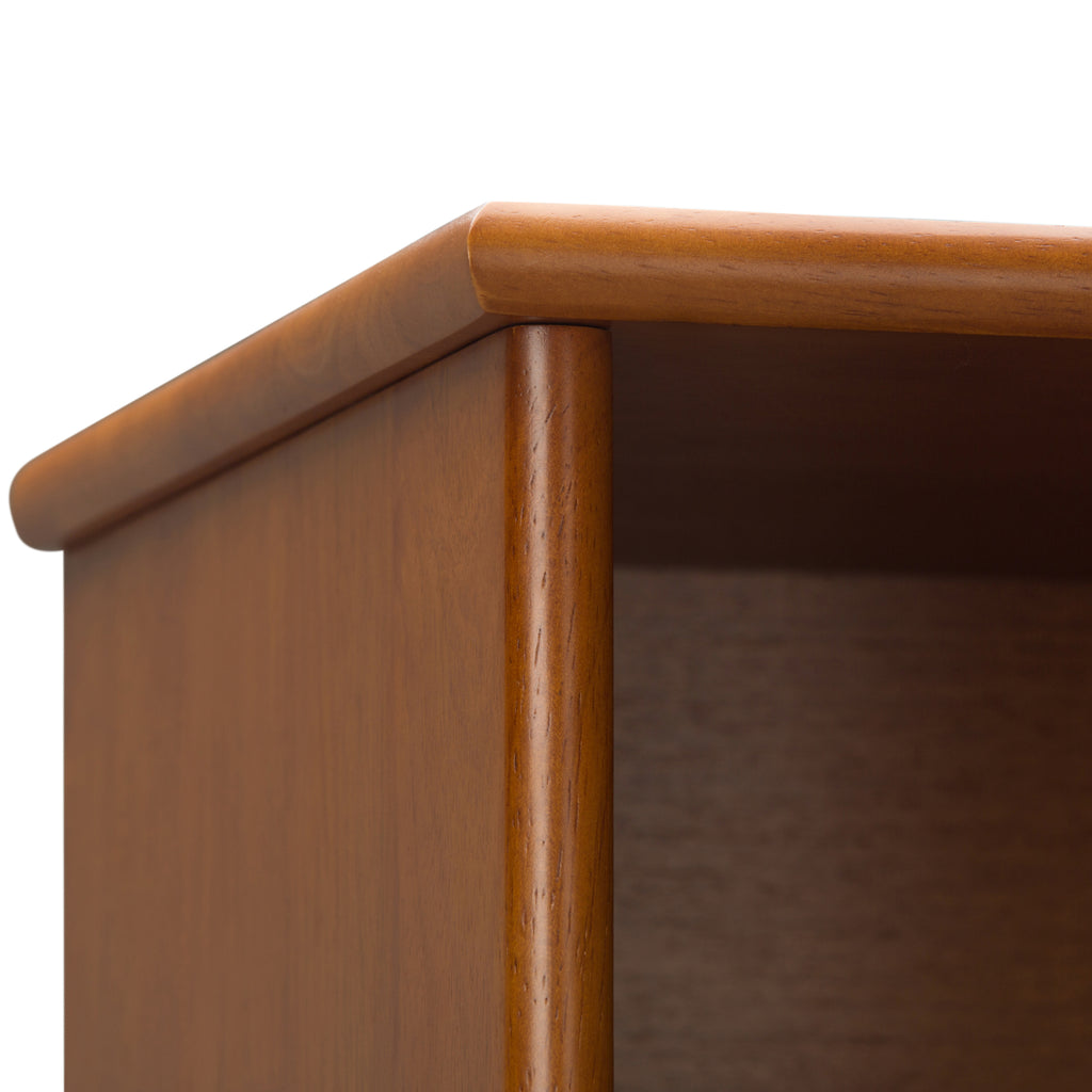 Draper Mid Century Wide Bookcase and Storage Unit - Grand Goldman