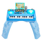 Baby DJ Playset for Toddlers 1-3, Educational Musical Table Toys with 133 Sound Sources, Recording and LED DJ Turntable, Baby