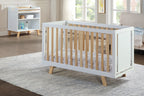 Livia Multi Purpose Changing Table White/Natural | Premium Home Decor - Grand Goldman