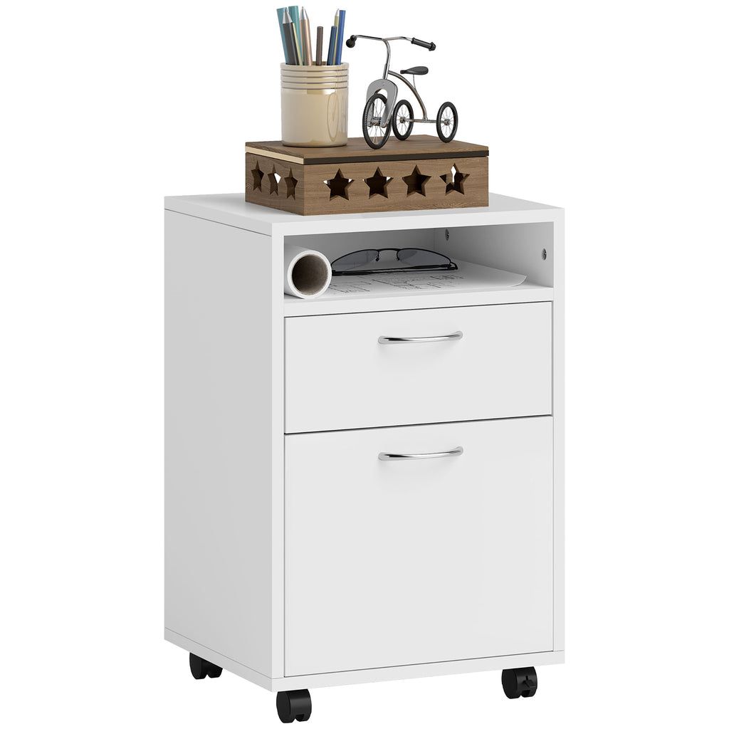 Mobile Storage Cabinet Organizer | Premium Home Decor - Grand Goldman