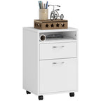 Mobile Storage Cabinet Organizer | Premium Home Decor - Grand Goldman