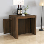 Modern Multifunctional Extendable Dining Table with Outlet, Space Saving Expanding Table with Storage for Party, Weddings, Meetings, Celebrations - Grand Goldman Shop