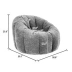 Bean Bag Chair, Bean Bag Sofa Chair with Armrests Stuffed High-Density Foam, Lazy Sofa Comfy Chairs Beanbag Chair for Adults in Living Room, Bedroom Reading - Grand Goldman Shop