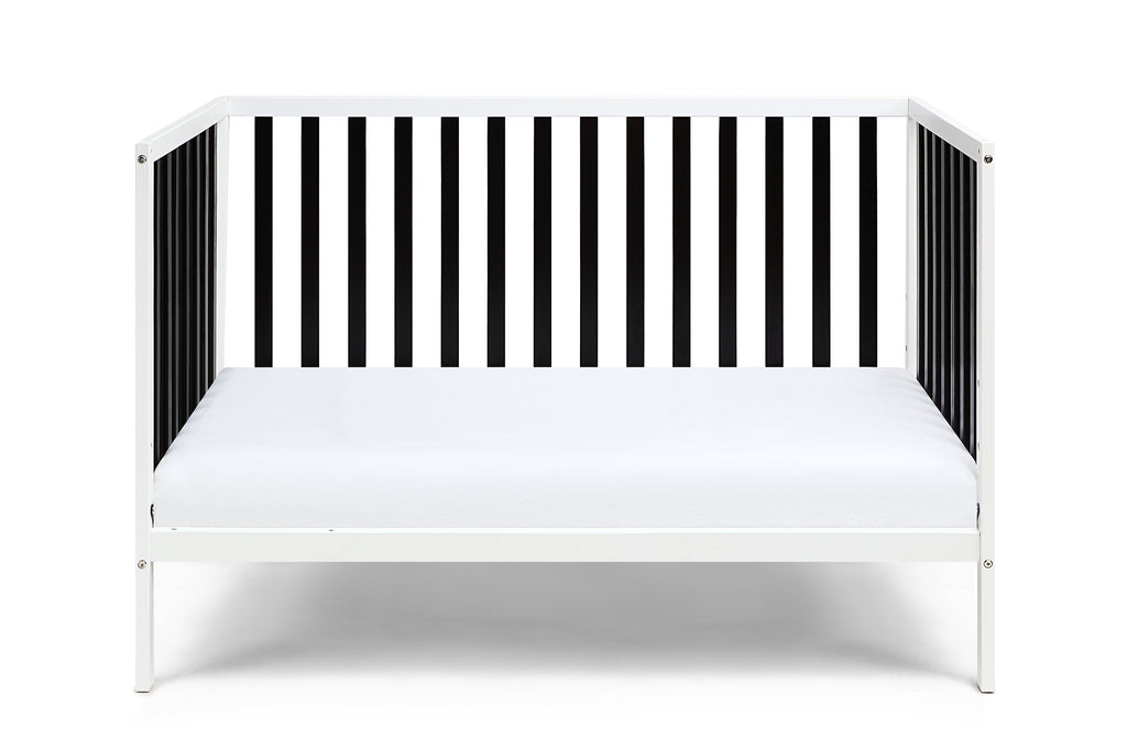 Deux Remi Island Crib White/Black | Premium Home Decor - Grand Goldman