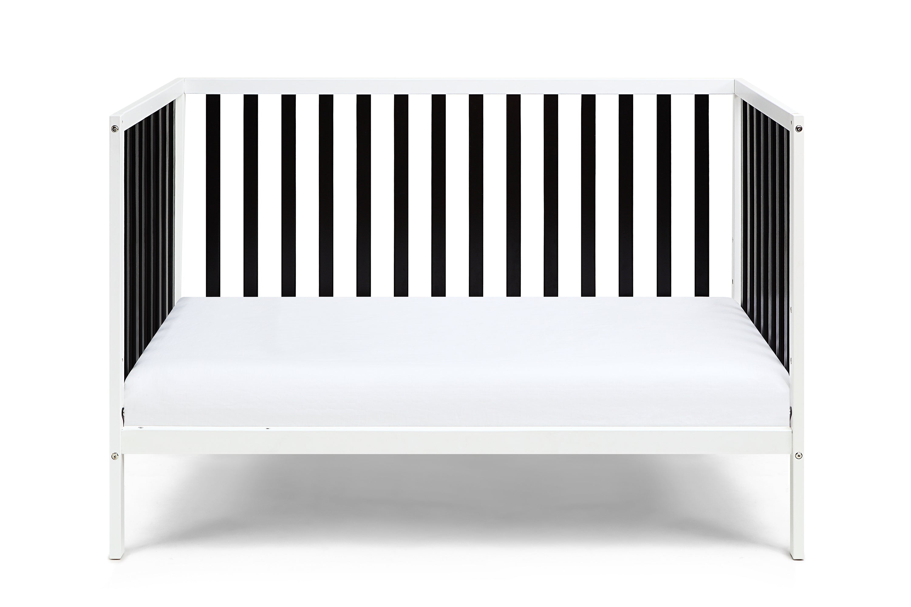Deux Remi Island Crib White/Black | Premium Home Decor - Grand Goldman