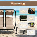 Garden Swing Chair,Outdoor Swing Chair,Two-Person Porch Swing Chair - Grand Goldman Shop