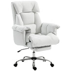 Reclining Desk Chair with Footrest,High Back Office Chair | Premium Home Decor - Grand Goldman
